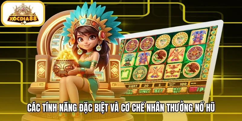 Chuỗi nổ hũ cuộn tầng cùng hệ số nhân Kho Báu Aztec