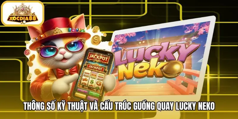 Cấu trúc guồng quay động cùng tỷ lệ RTP máy Lucky Neko