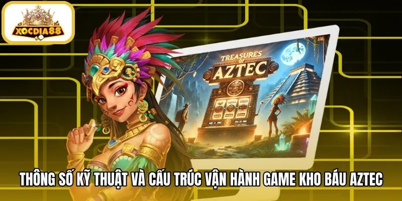 Cấu trúc guồng Megaways và thông số trò chơi Kho Báu Aztec